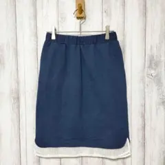 THE EMPORIUM　ジエンポリアム　(M)　メッシュ切り替えタイトスカート