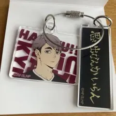 ハイキュー!! トレーディング2連キーホルダーB宮治