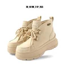 BUFFALO Olympia チャッカ ボア ワーク ブーツ 厚底 26.5 - メルカリ