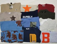 トレーナー、セーター等12点セット120-130センチ中心