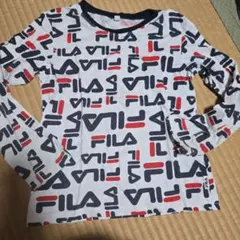 FILA ロゴ長袖カットソー