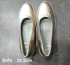 fitfit fitforme ゴールド スリッポンのサムネイル