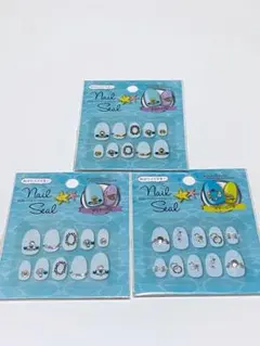 【新品・未開封】ネイルシール ジェルネイルシール 夏 3点セット