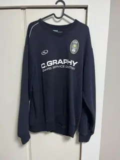 codegraphy ネイビー Lサイズ トレーナーのサムネイル
