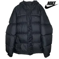 NIKE ナイキ スウッシュ ブラック ダウンジャケット
