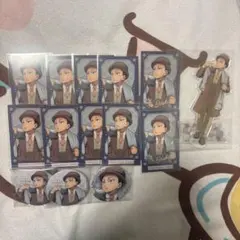 鬼滅の刃　AGF チェキ風ブロマイド アクスタ 缶バッジ　狛治