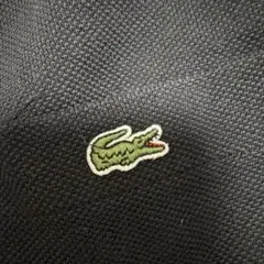 LACOSTE ラコステ ポケット付き ポロシャツ ブラック