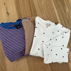 長袖Tシャツ　長袖カットソー120cm