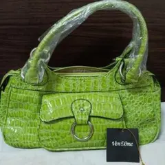 Ven Dôme グリーン ハンドバッグ