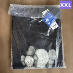 ユニクロUNIQLO UTx KAWS 黒Tシャツ☆新品未使用☆ サイズXXL
