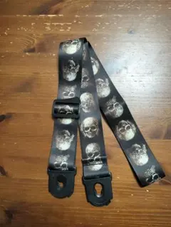 D'Addario ギターストラップ 50ALP01 MUTED SKULLS