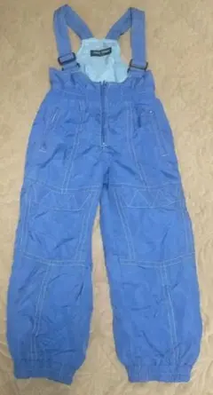 スキーパンツPOINT SQUARE 子ども用オーバーオール 青120cm