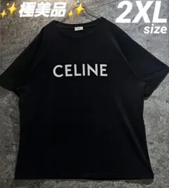 美品・近年モデル】 CELINE フロッキープリント アーチロゴ 芸能人着用
