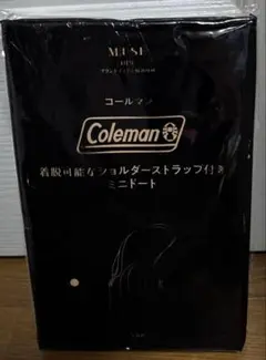 Coleman ミニトートバッグ ショルダーストラップ付き