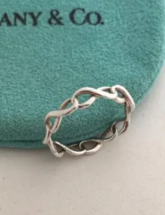 Tiffany インフィニティ ナローリング 8号