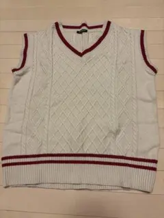 SPRAY PREMIUM ケーブルニットベスト