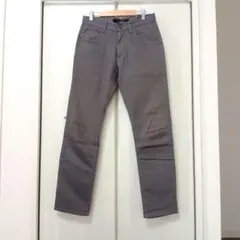 BACK NUMBER スリムフィット グレー デニムパンツ