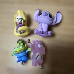 ディズニー ピクサー キャラクター チャーム 4種セット