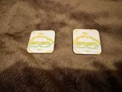 ハイキュー　月島蛍　ジロリ　缶バッジ　2個セット