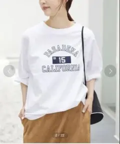 【美品】スローブイエナ 別注 Champion ラグランカットソー