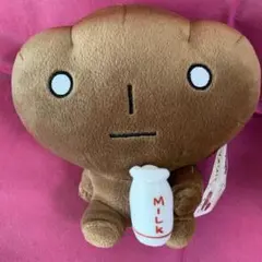 こげぱん ぬいぐるみ ミルクとタグ付き