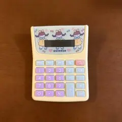 SWIMMER 電卓 パステルカラー　平成レトロ