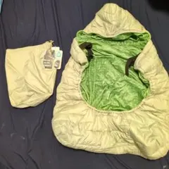 抱っこ紐防寒カバー　グレー