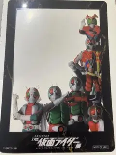 生誕50周年記念 The 仮面ライダー展 入場特典 昭和ライダー