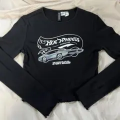 HotWheels H&Mコラボ　長袖Tシャツ　ピチT