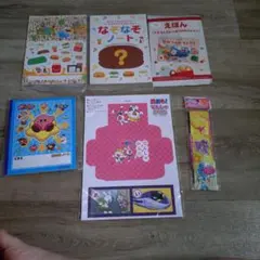 マクドナルド ハッピーセット ノート・絵本・シール等 6点セット