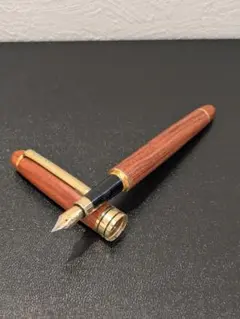 GENIUS IRIDIUM GERMANY 万年筆 木製 金属 高級ペン - メルカリ