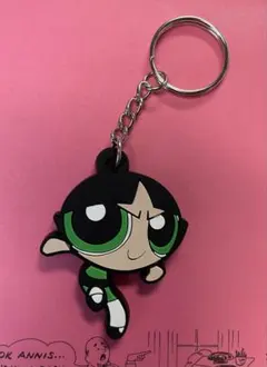 パワーパフガールズ（バターカップ）ラバーキーホルダーのサムネイル