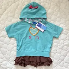 バースデイ ヴァネロペ Tシャツ フード付き 半袖 パーカー Disney 2歳