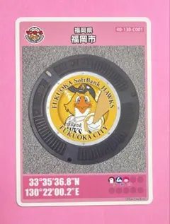 マンホールカード 福岡県福岡市C 012
