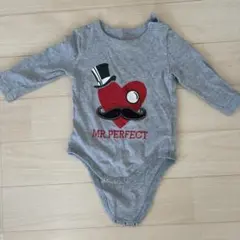 gap ロンパース 70 グレー