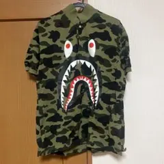 A BATHING APE カモフラ柄 ポロシャツ Lサイズ - メルカリ