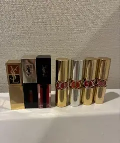 YSL ルージュ ピュールクチュール & シュウ ウエムラ 口紅 2本セット
