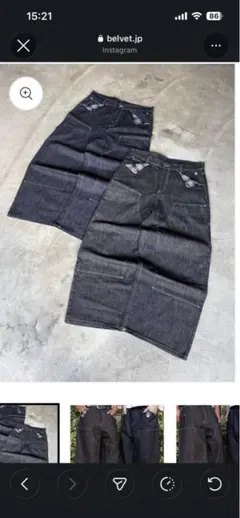 Y*i様 BELVET 岡山リジットデニム メルカリ内1点のみ - メルカリ