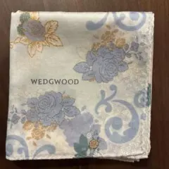 WEDGWOOD 花柄ハンカチ