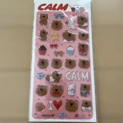 CALM Amy.create クマさん ステッカー シール　カルム