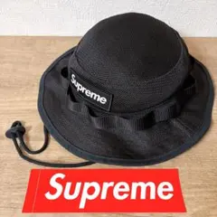 正規品　Supreme Military Boonie ブーニー　ブラック　黒 supreme military boonie 黒 M/L - メルカリ