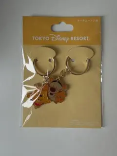 東京ディズニーリゾート プーさんとティガー キーホルダー 2個セット