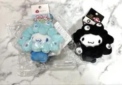 ミャクミャクサンリオ　シナモン万博会場限定DCカラビナ&ブラックBCシナモン