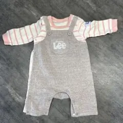 Buddy Lee ロンパース・カバーオール グレー・ピンク