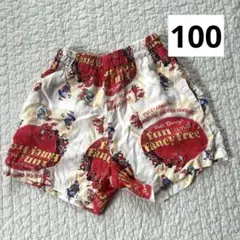 ミッキー　ショートパンツ　アロハ　ヴィンテージ　ブリーズ　100