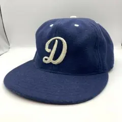 EBBETS FIELD Delicious 仙台 キャップ ネイビー ウール