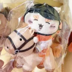 ちいかわ 中国 miniso 限定 マスコット ぬいぐるみ 馬術 うさぎ