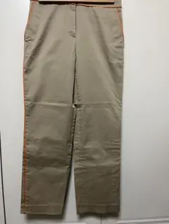Burberry ベージュ チノパン オレンジライン付き