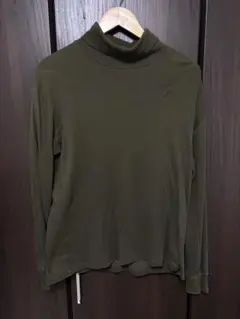 UNIQLO タートルネックセーター L オリーブ