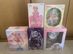 初音ミク 桜ミク フィギュア 5点 まとめ売り